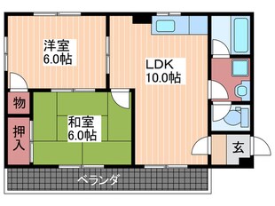 第二森本ビルの物件間取画像